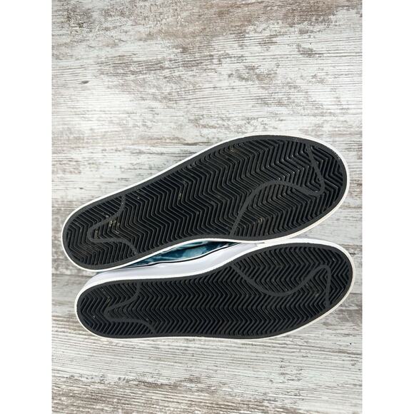 Mens Nike SB Zoom Stefan Janoski AC Tie-Dye Teal Blue Skate Shoes Sz 9 Athletic - Picture 8 of 11